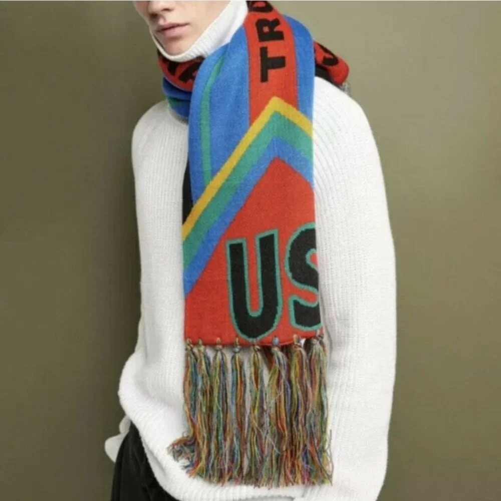 Zara Trouble Makers Fringe Scarf